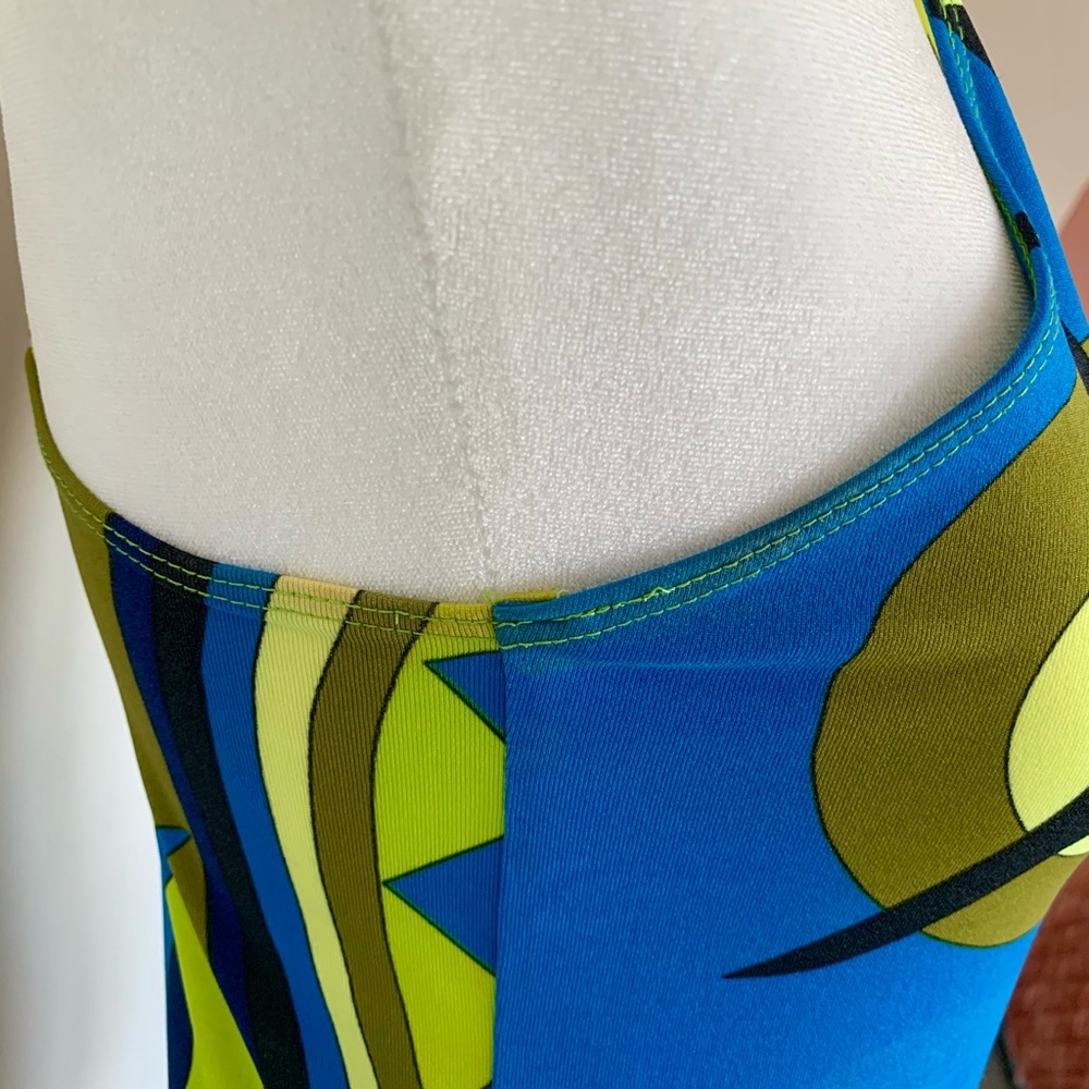 Extremely Rare Alt. Graphic Geometric Tank ASO Rachel Green on Friends - Picture 6 of 11